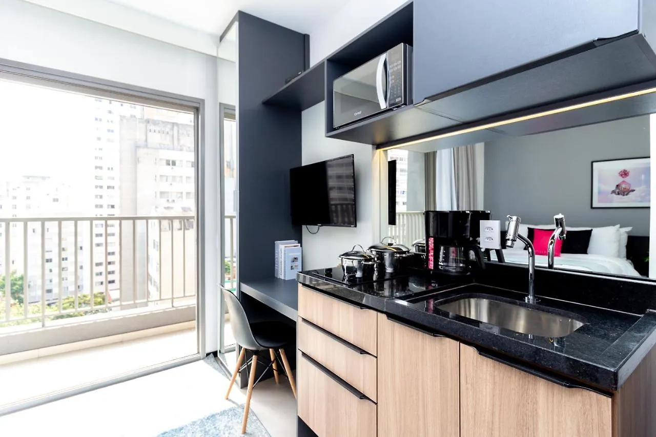 Apartment 360 Suites Vn Consolacao By Housi - Apartamentos Mobiliados Sao Paulo Brazil