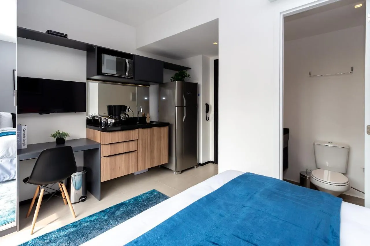 Apartment 360 Suites Vn Consolacao By Housi - Apartamentos Mobiliados Sao Paulo