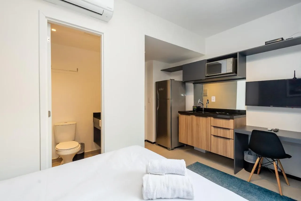 Apartment 360 Suites Vn Consolacao By Housi - Apartamentos Mobiliados Sao Paulo Brazil