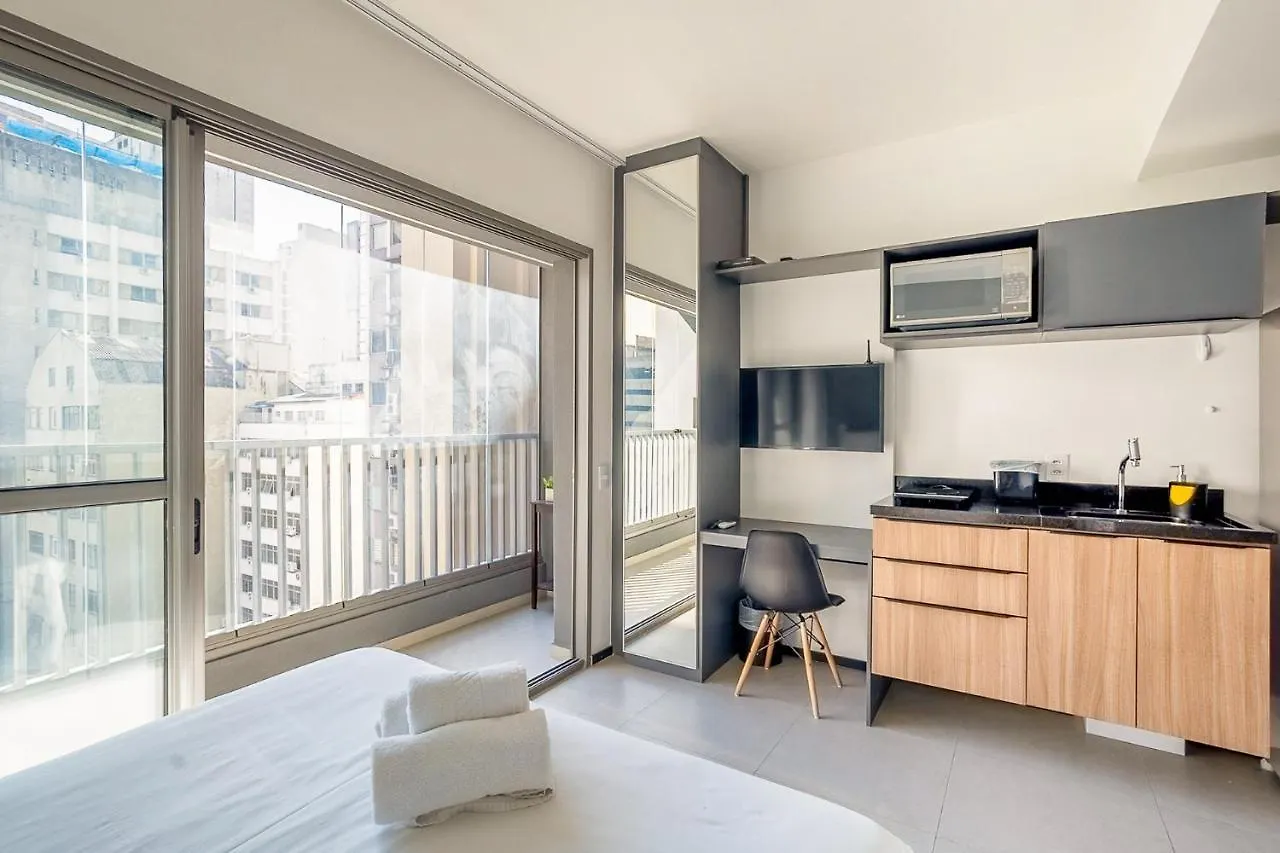 360 Suites Vn Consolacao By Housi - Apartamentos Mobiliados Sao Paulo Apartment